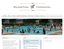 Tablet Screenshot of marylandfarms.org